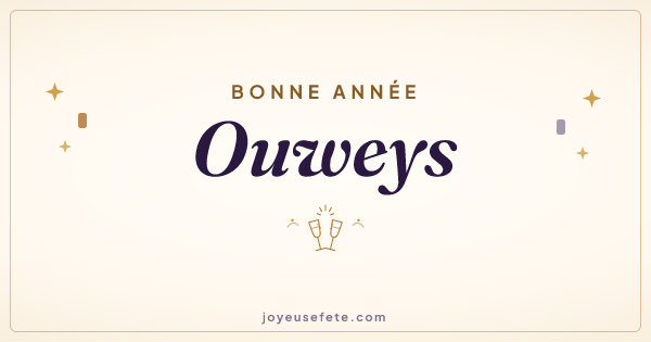Image « Bonne année Ouweys » au format large