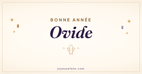 Image « Bonne année Ovide » au format large