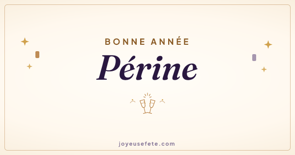 Image « Bonne année Périne » au format large