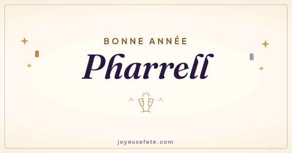 Image « Bonne année Pharrell » au format large