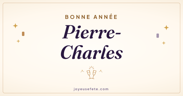 Image « Bonne année Pierre-Charles » au format large
