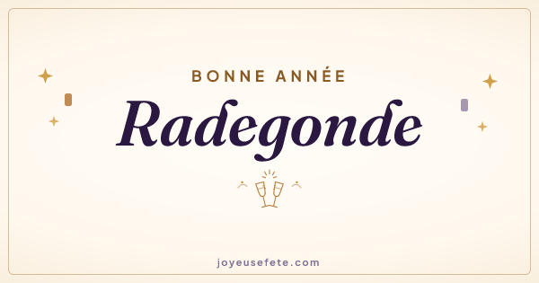 Image « Bonne année Radegonde » au format large