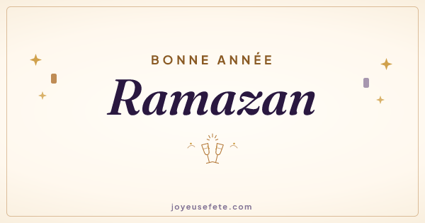 Image « Bonne année Ramazan » au format large