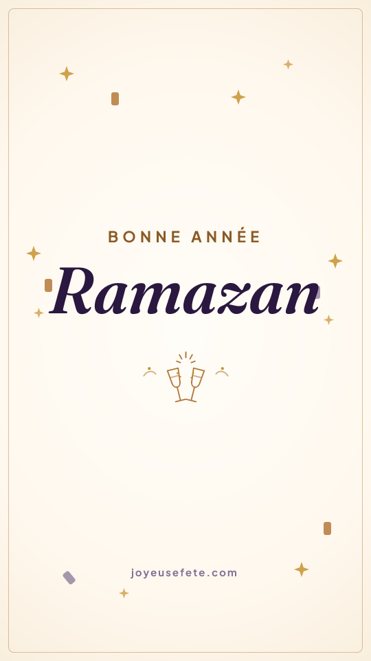 Image « Bonne année Ramazan » au format story