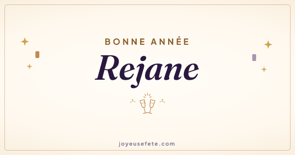 Image « Bonne année Rejane » au format large
