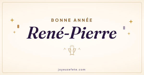 Image « Bonne année René-Pierre » au format large