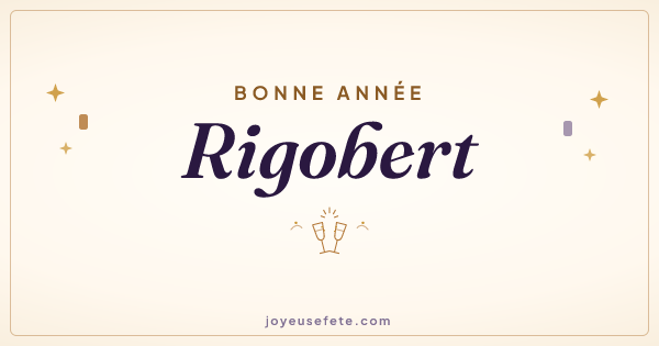 Image « Bonne année Rigobert » au format large