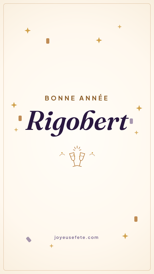 Image « Bonne année Rigobert » au format story