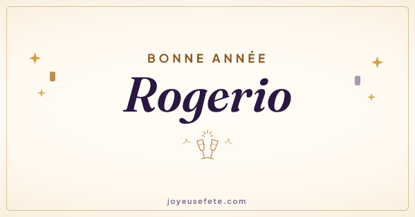 Image « Bonne année Rogerio » au format large