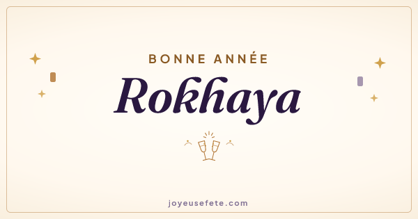 Image « Bonne année Rokhaya » au format large