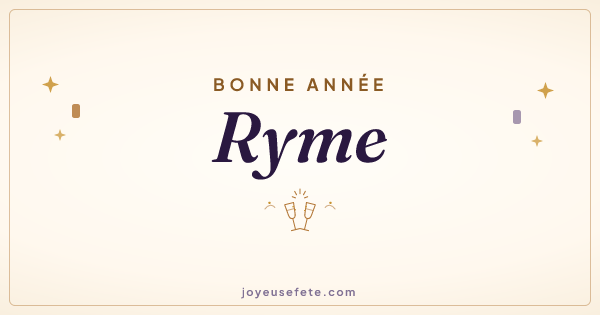 Image « Bonne année Ryme » au format large