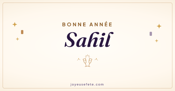 Image « Bonne année Sahil » au format large