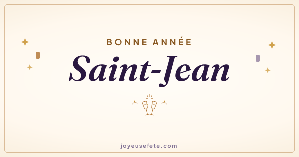 Image « Bonne année Saint-Jean » au format large