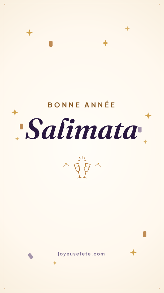 Image « Bonne année Salimata » au format story