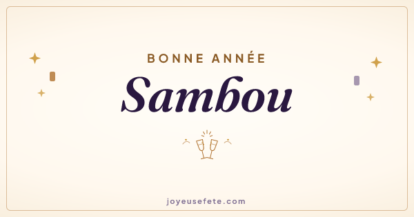 Image « Bonne année Sambou » au format large