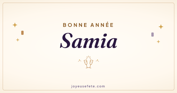 Image « Bonne année Samia » au format large