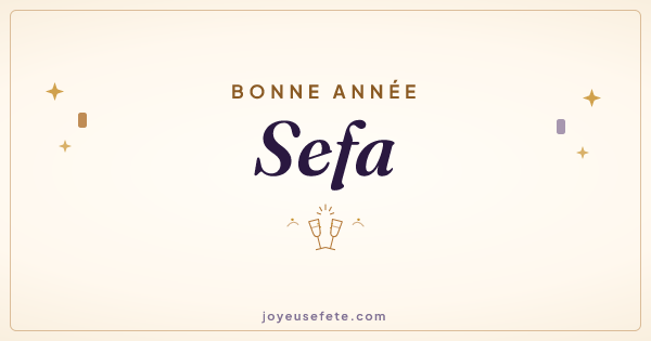 Image « Bonne année Sefa » au format large