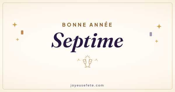 Image « Bonne année Septime » au format large