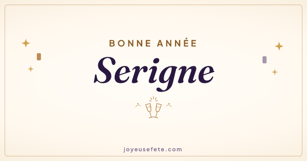 Image « Bonne année Serigne » au format large