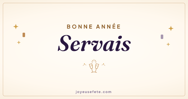 Image « Bonne année Servais » au format large