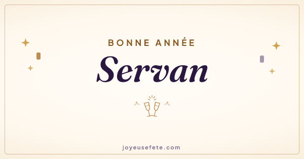 Image « Bonne année Servan » au format large