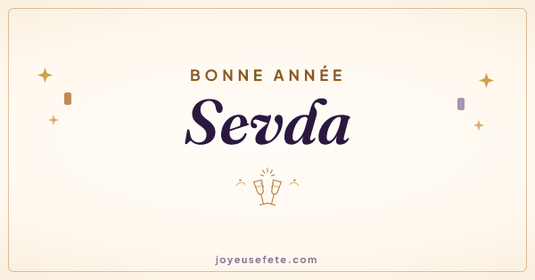 Image « Bonne année Sevda » au format large