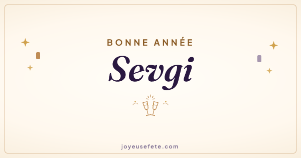 Image « Bonne année Sevgi » au format large