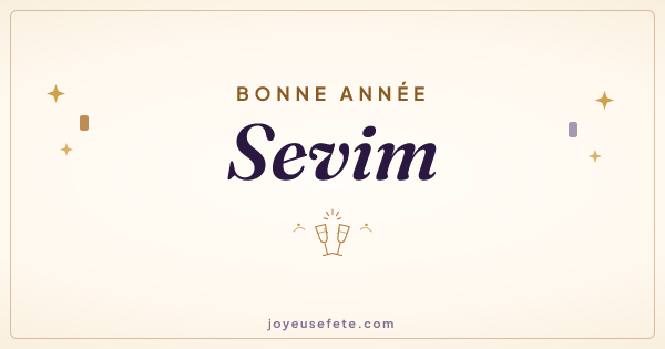 Image « Bonne année Sevim » au format large
