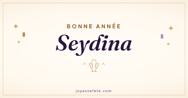 Image « Bonne année Seydina » au format large