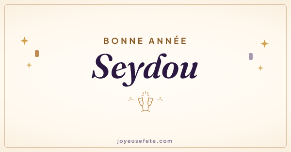 Image « Bonne année Seydou » au format large