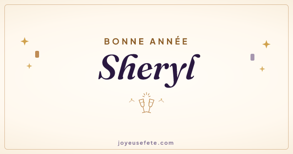 Image « Bonne année Sheryl » au format large