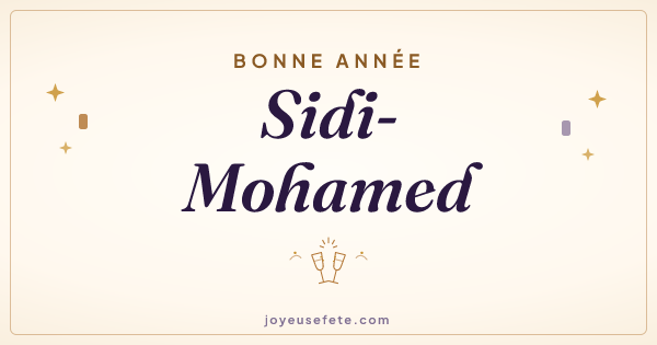 Image « Bonne année Sidi-Mohamed » au format large