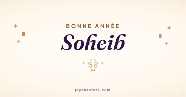 Image « Bonne année Soheib » au format large