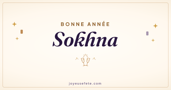 Image « Bonne année Sokhna » au format large