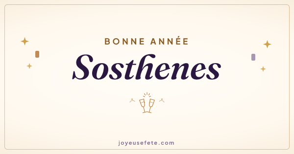 Image « Bonne année Sosthenes » au format large