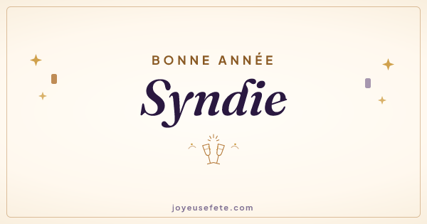 Image « Bonne année Syndie » au format large