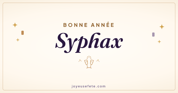 Image « Bonne année Syphax » au format large