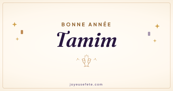 Image « Bonne année Tamim » au format large