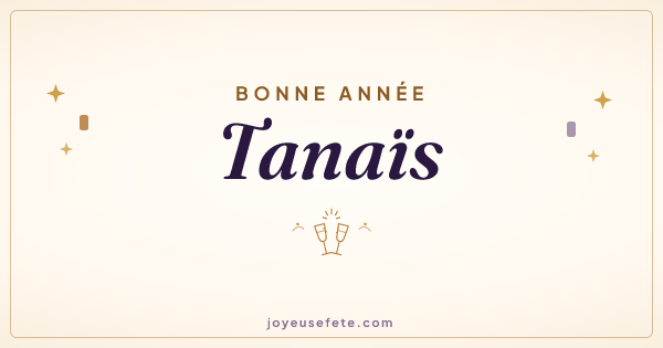 Image « Bonne année Tanaïs » au format large