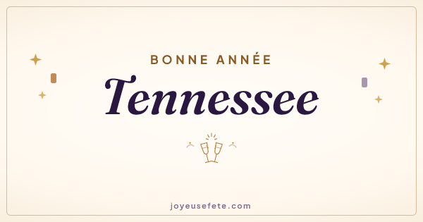 Image « Bonne année Tennessee » au format large