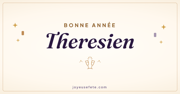 Image « Bonne année Theresien » au format large