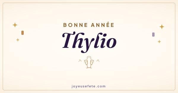 Image « Bonne année Thylio » au format large