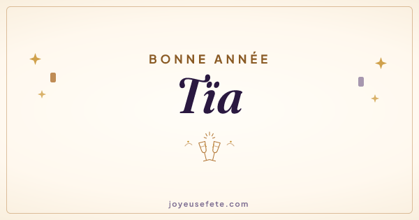 Image « Bonne année Tïa » au format large