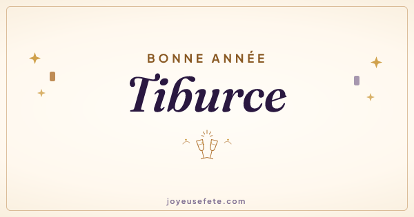 Image « Bonne année Tiburce » au format large