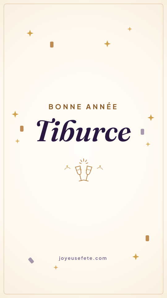 Image « Bonne année Tiburce » au format story