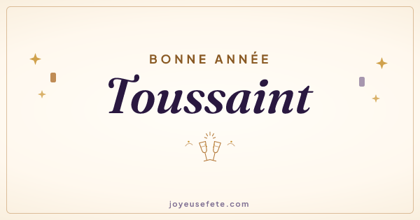 Image « Bonne année Toussaint » au format large