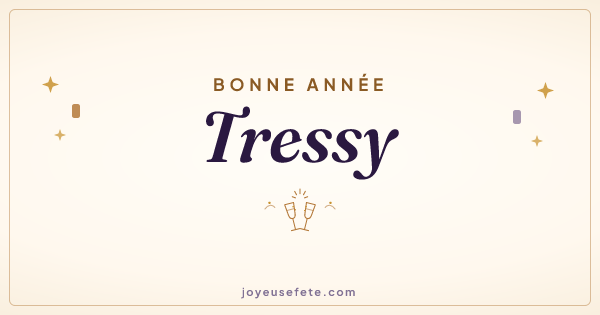 Image « Bonne année Tressy » au format large