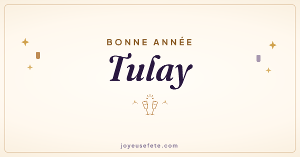 Image « Bonne année Tulay » au format large
