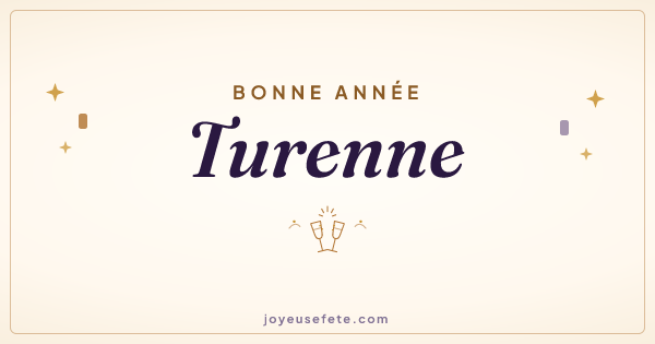 Image « Bonne année Turenne » au format large