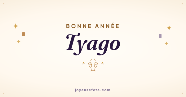 Image « Bonne année Tyago » au format large